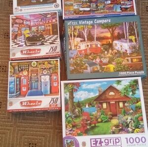 CHANEL Vintage Campers Jigsaw Puzzle - 1000 Pieces